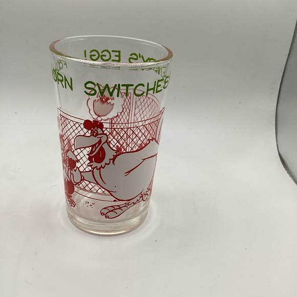 Warner Bros. Other - Vintage Cartoon Chicken Glass Foghorn Leghorn juice glass